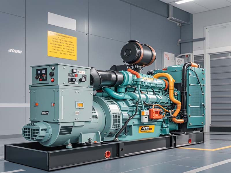 罗定柴油发电机组水泵皮带的张力如何调整？